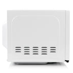 0.7 Cu Ft 700 Watt LED Digital Microwave Oven in White with Child Safety Lock