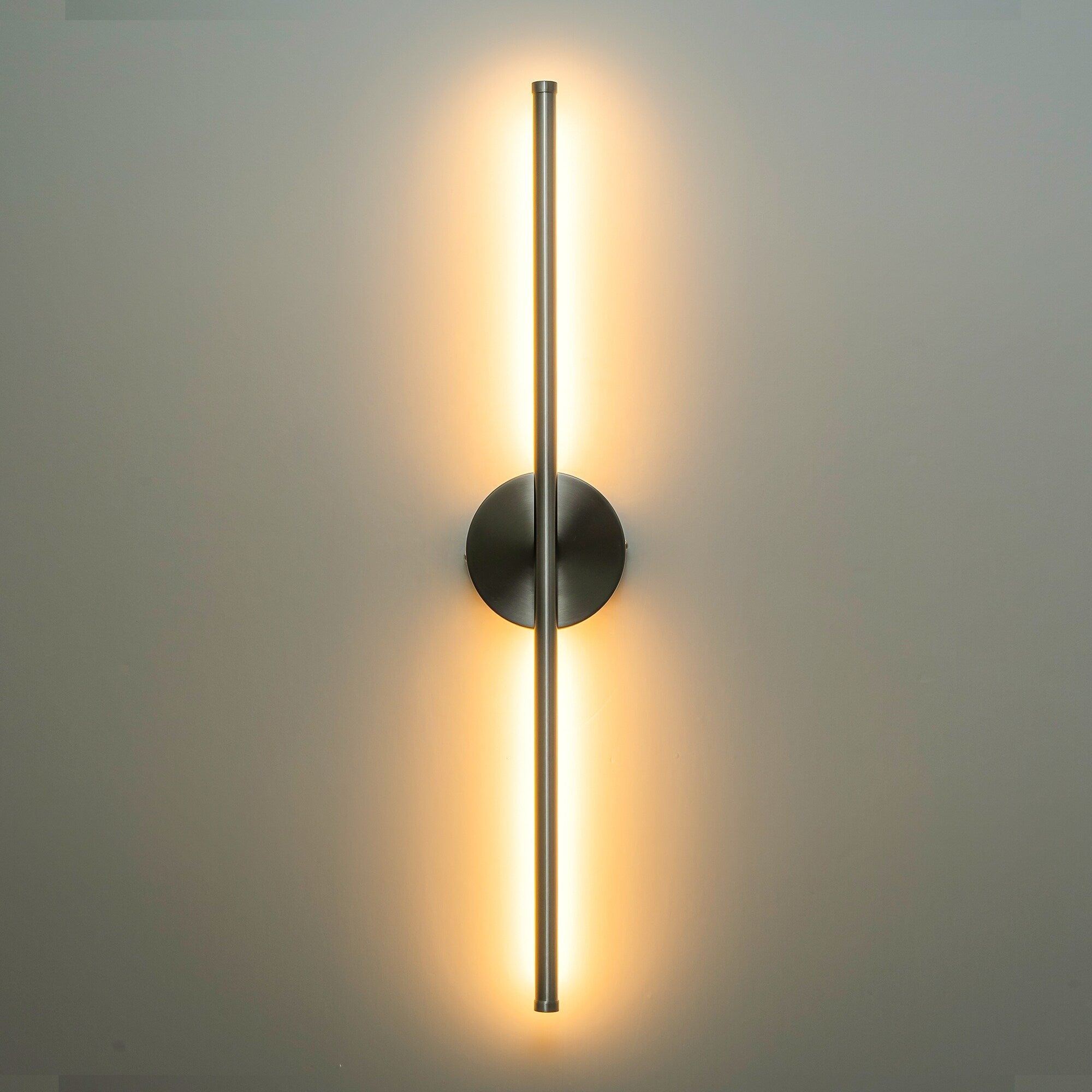 1-Light 23.6 in. Modern Linear Dimmable Integrated LED Bathroom Vanity Light Wall Sconce