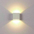 1 Pc LED Wall Lights Up Down Cube Sconce Lamp