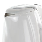 1.7L Rapid Boil Cordless Serving Electric Tea Kettle in White