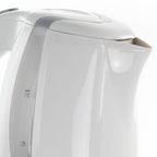 1.7L Rapid Boil Cordless Serving Electric Tea Kettle in White