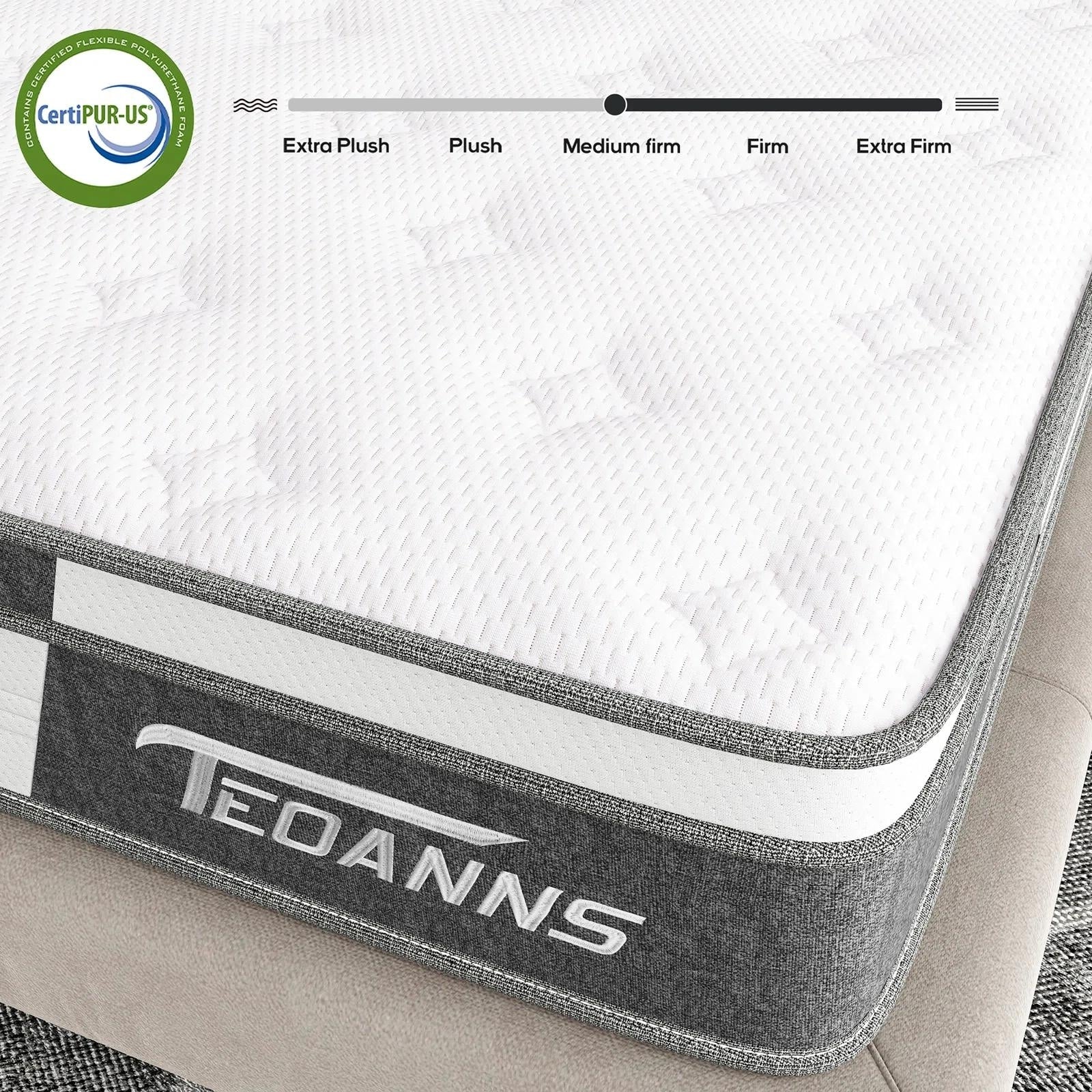 10-inch Memory Foam and Innerspring Hybrid Mattress