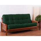 10-inch Thick Twill Futon Mattress (Twin, Full, or Queen)