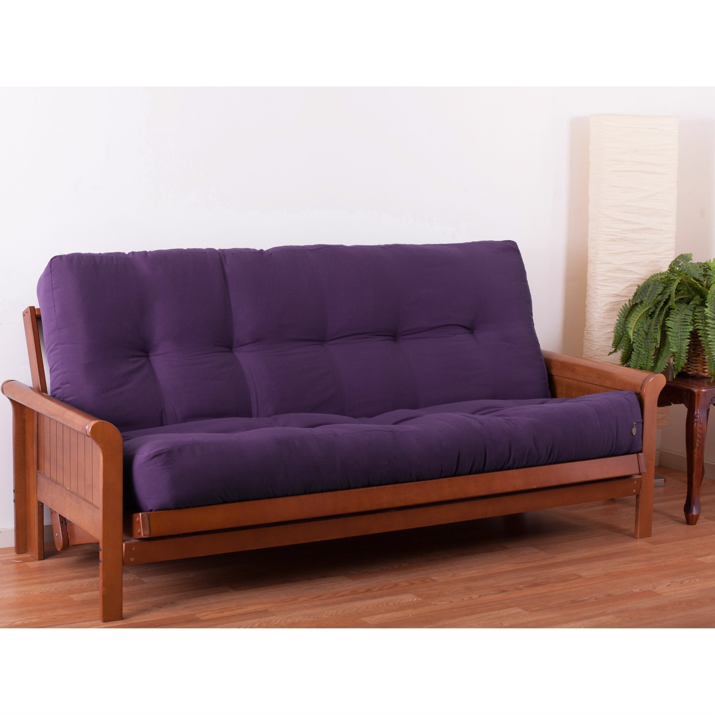 10-inch Thick Twill Futon Mattress (Twin, Full, or Queen)
