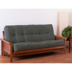 10-inch Thick Twill Futon Mattress (Twin, Full, or Queen)
