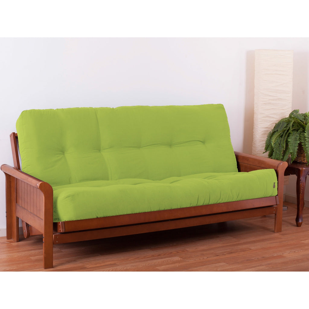 10-inch Thick Twill Futon Mattress (Twin, Full, or Queen)