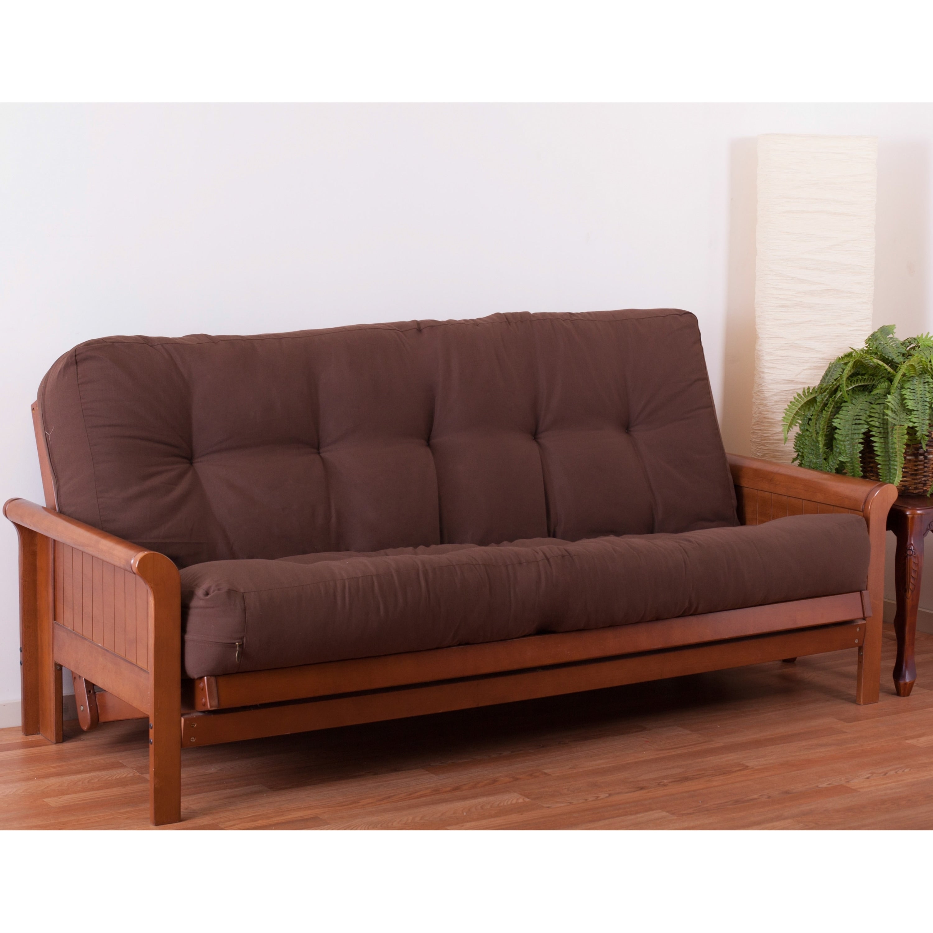 10-inch Thick Twill Futon Mattress (Twin, Full, or Queen)