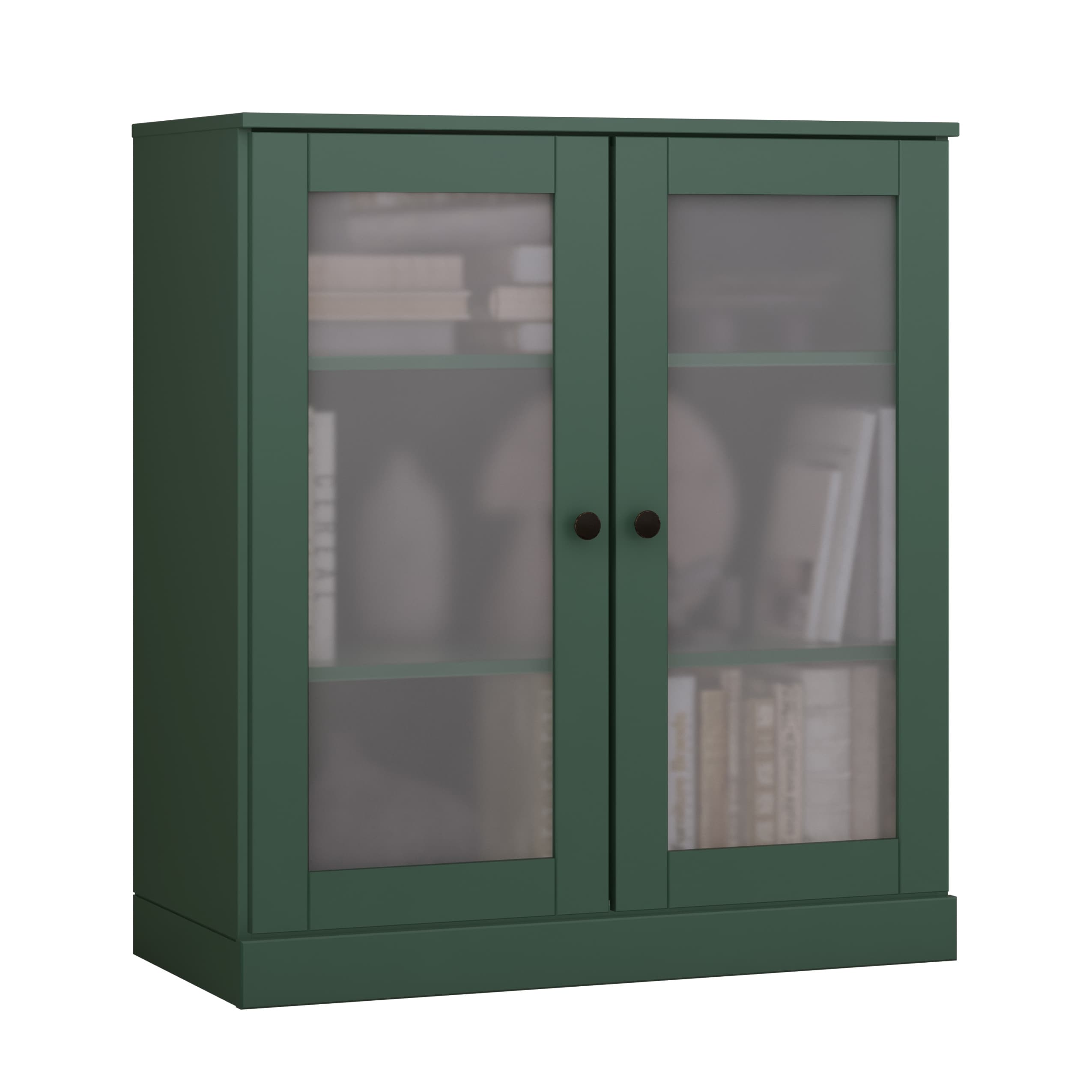 100% Solid Wood 3-shelf Bookcase with Optional Doors by Palace Imports