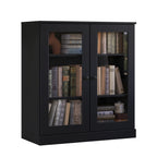 100% Solid Wood 3-shelf Bookcase with Optional Doors by Palace Imports