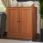 100% Solid Wood 3-shelf Bookcase with Optional Doors by Palace Imports