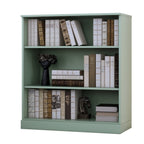 100% Solid Wood 3-shelf Bookcase with Optional Doors by Palace Imports