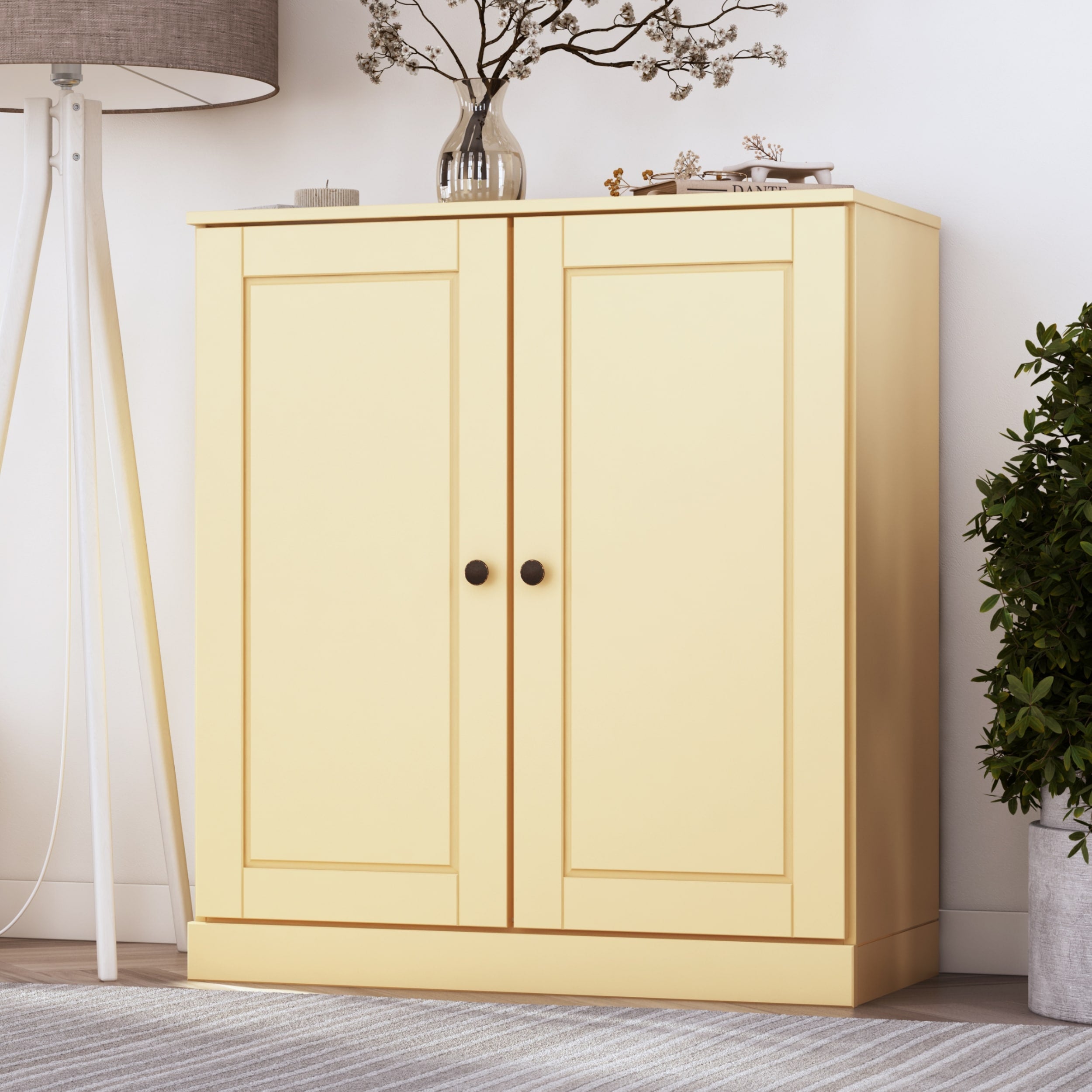100% Solid Wood 3-shelf Bookcase with Optional Doors by Palace Imports