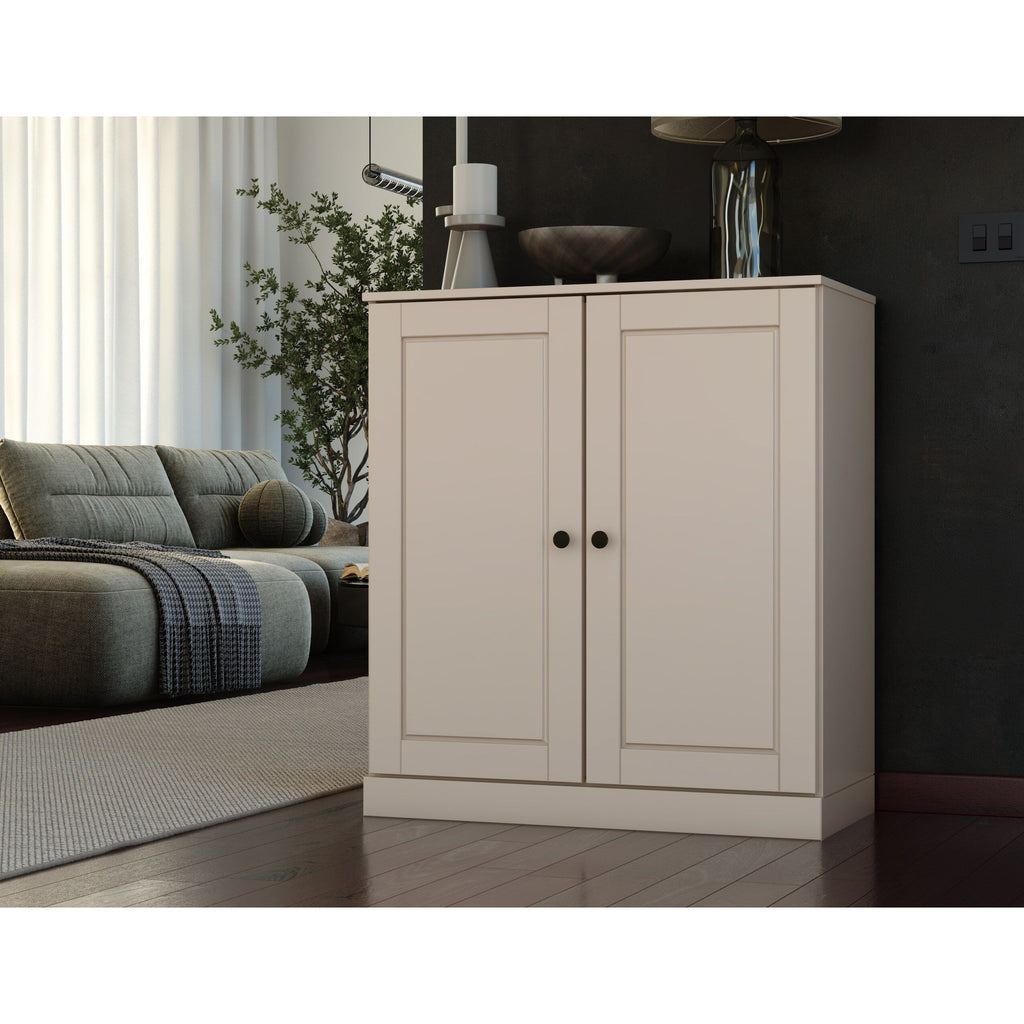 100% Solid Wood 3-shelf Bookcase with Optional Doors by Palace Imports
