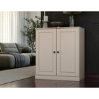 100% Solid Wood 3-shelf Bookcase with Optional Doors by Palace Imports