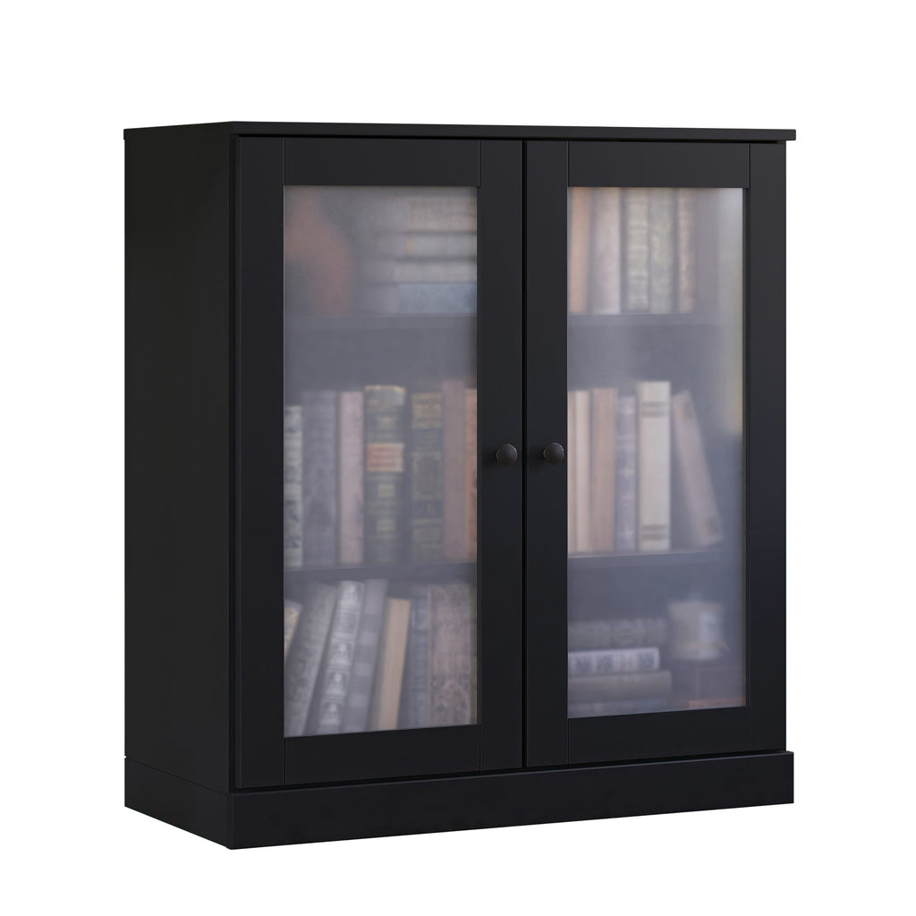 100% Solid Wood 3-shelf Bookcase with Optional Doors by Palace Imports