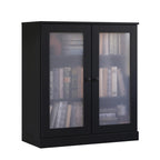 100% Solid Wood 3-shelf Bookcase with Optional Doors by Palace Imports