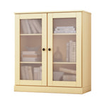 100% Solid Wood 3-shelf Bookcase with Optional Doors by Palace Imports