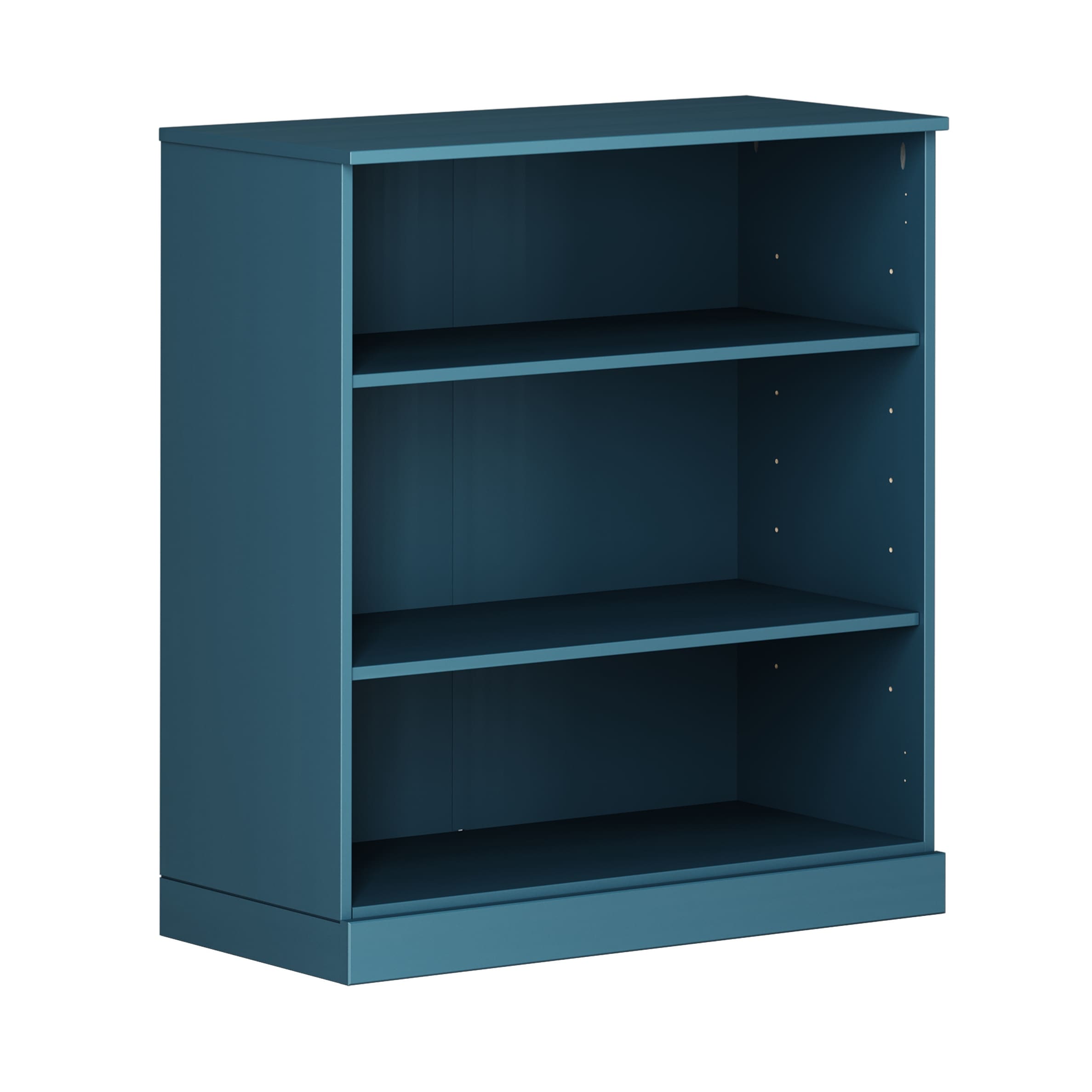 100% Solid Wood 3-shelf Bookcase with Optional Doors by Palace Imports