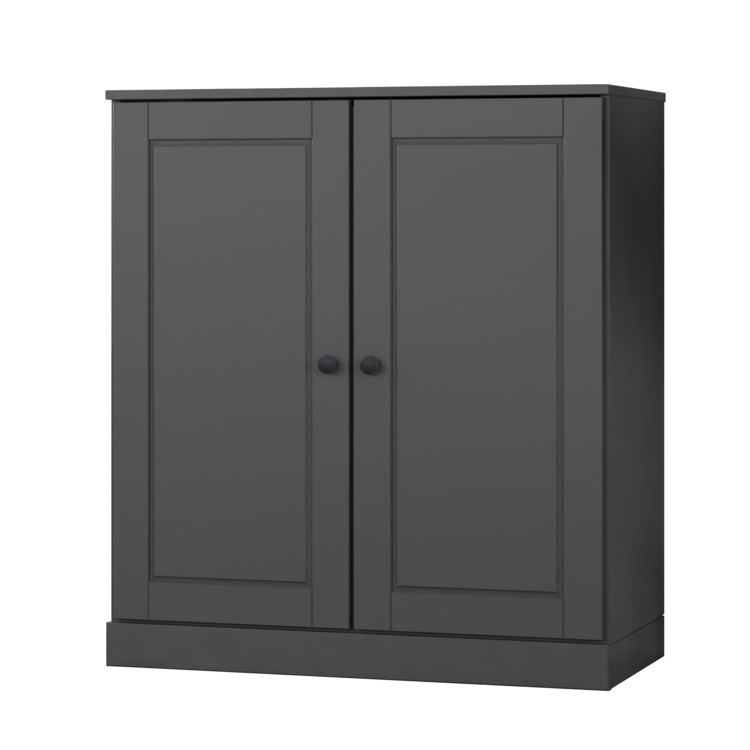 100% Solid Wood 3-shelf Bookcase with Optional Doors by Palace Imports
