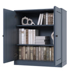 100% Solid Wood 3-shelf Bookcase with Optional Doors by Palace Imports