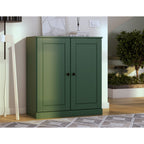 100% Solid Wood 3-shelf Bookcase with Optional Doors by Palace Imports