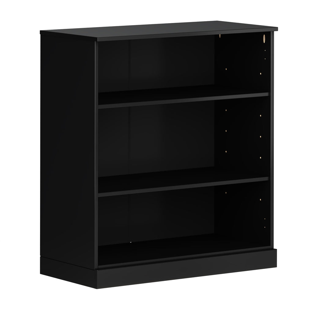 100% Solid Wood 3-shelf Bookcase with Optional Doors by Palace Imports