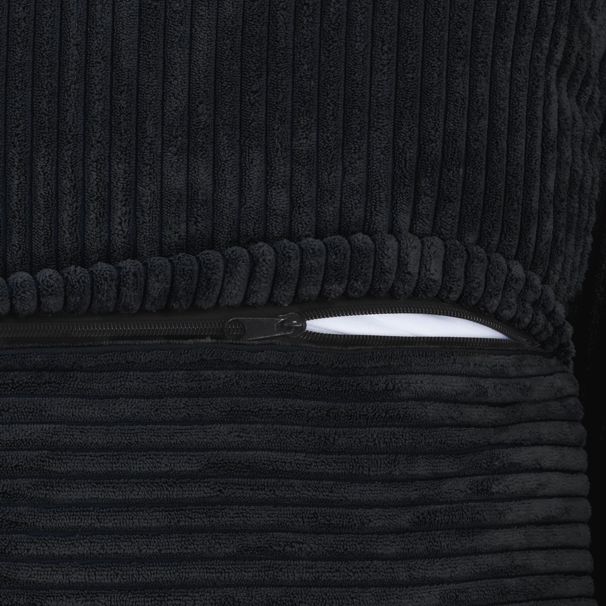 102'' Corduroy Loveseat Sofa Large Modular Cloud Couch