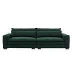104.72 Mid-Century Modern Fabric Sofa with Solid Wood Legs
