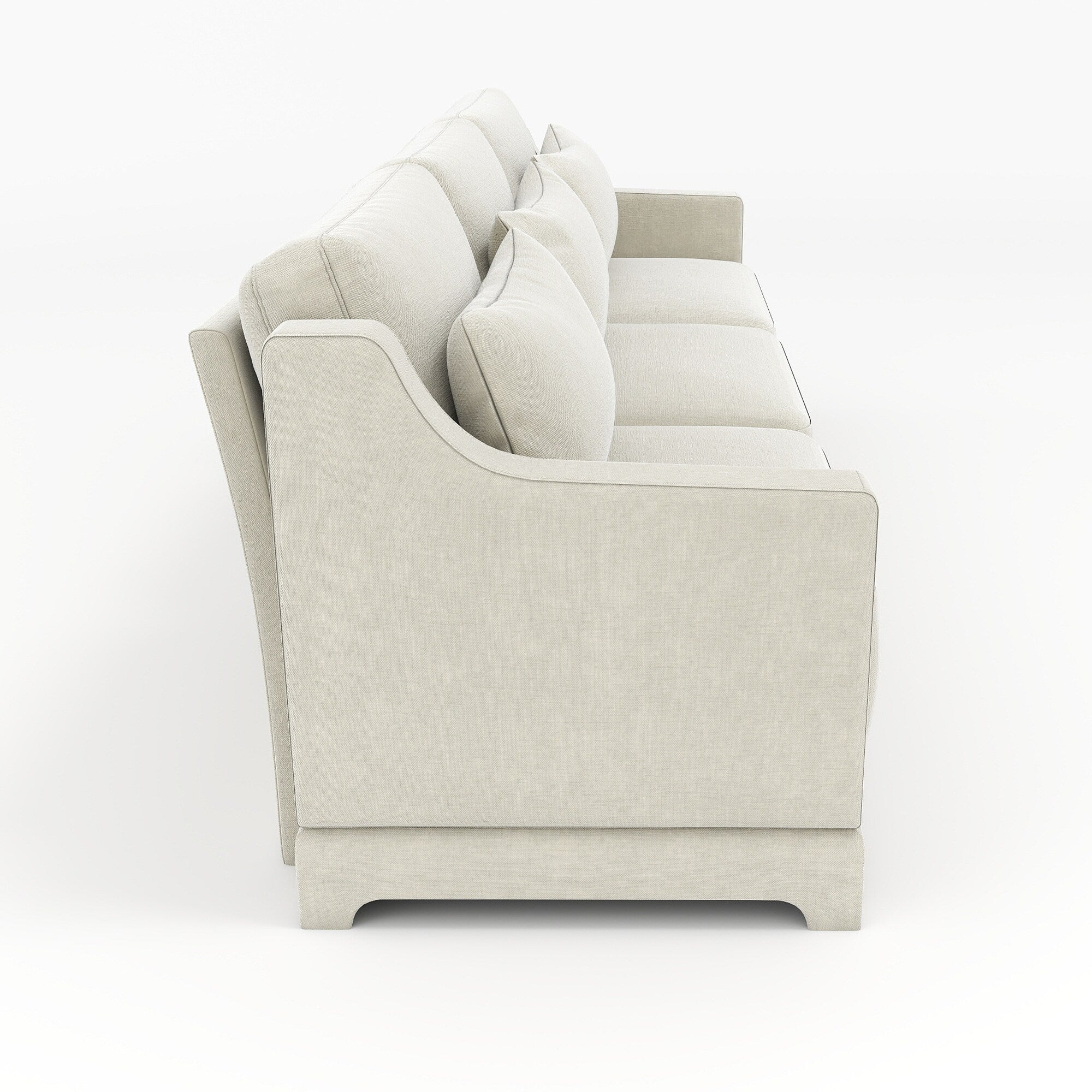 105.9 Chenille 4-Seater Sofa with ergonomic, wooden base,high - resilience sponge for Living Room