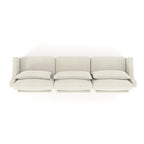 105.9 Chenille 4-Seater Sofa with ergonomic, wooden base,high - resilience sponge for Living Room