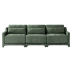 105.9 Chenille 4-Seater Sofa with ergonomic, wooden base,high - resilience sponge for Living Room