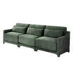 105.9 Chenille 4-Seater Sofa with ergonomic, wooden base,high - resilience sponge for Living Room