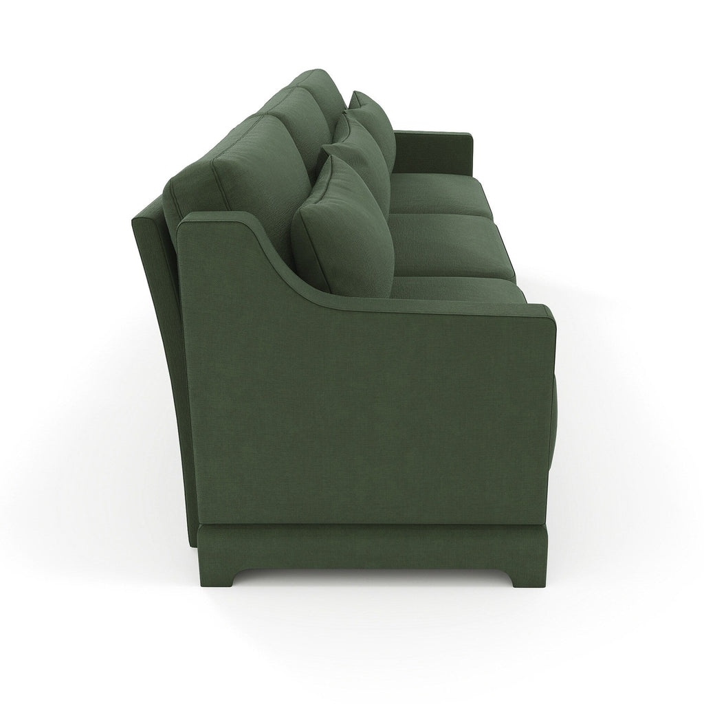 105.9 Chenille 4-Seater Sofa with ergonomic, wooden base,high - resilience sponge for Living Room