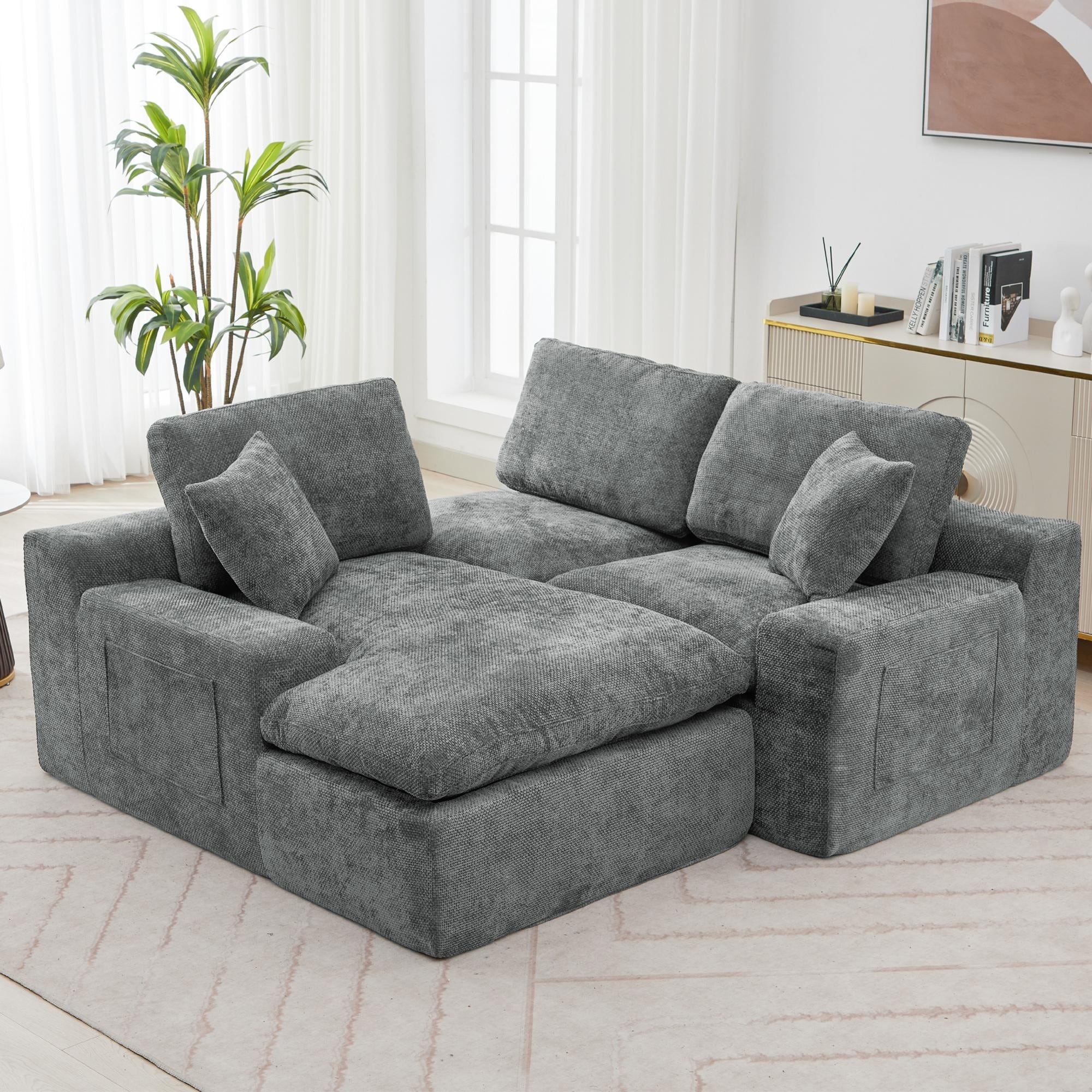 107.9inch Cloud Sectional Sofa