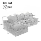 107.9inch Cloud Sectional Sofa