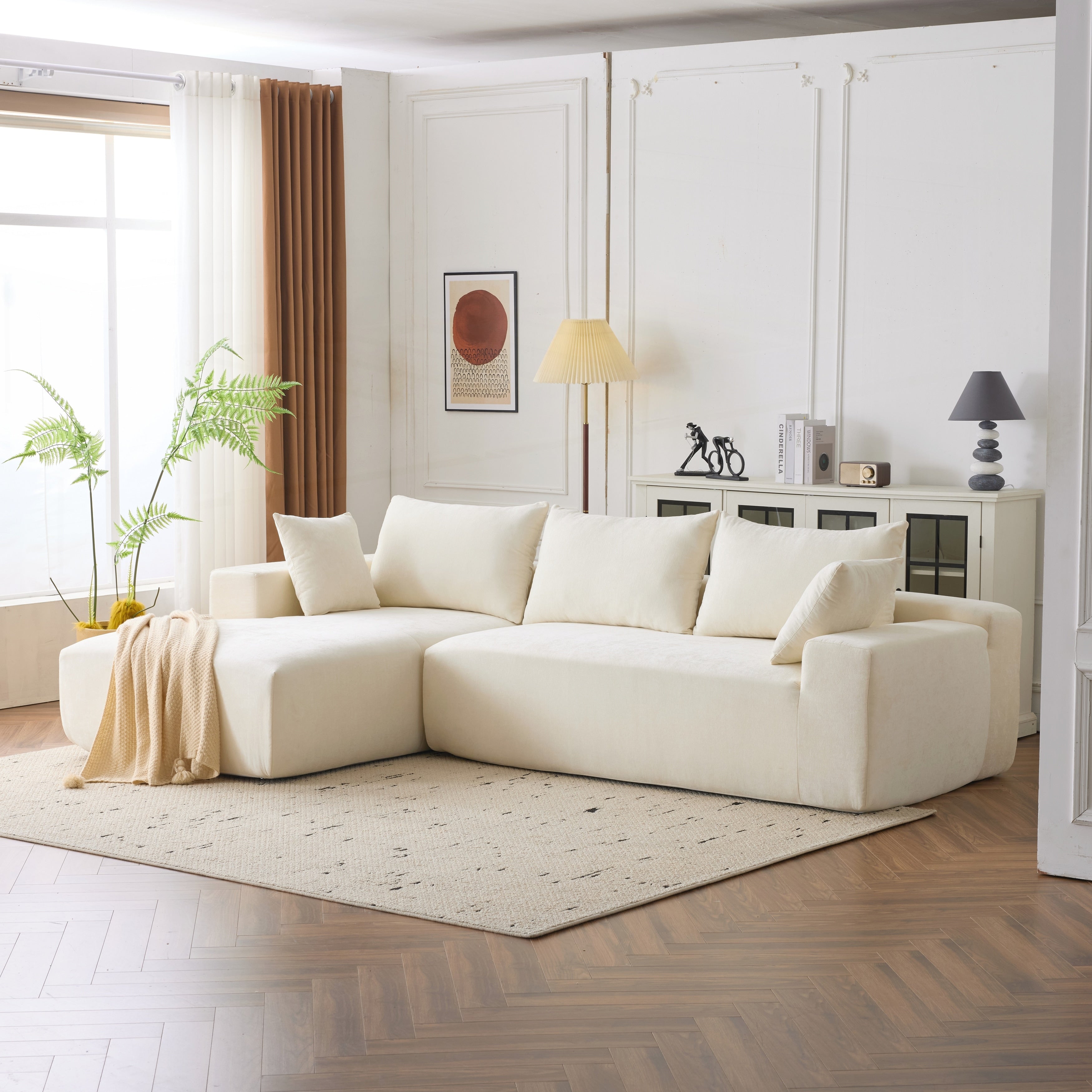 108X68 inch extra-deep modular sofa