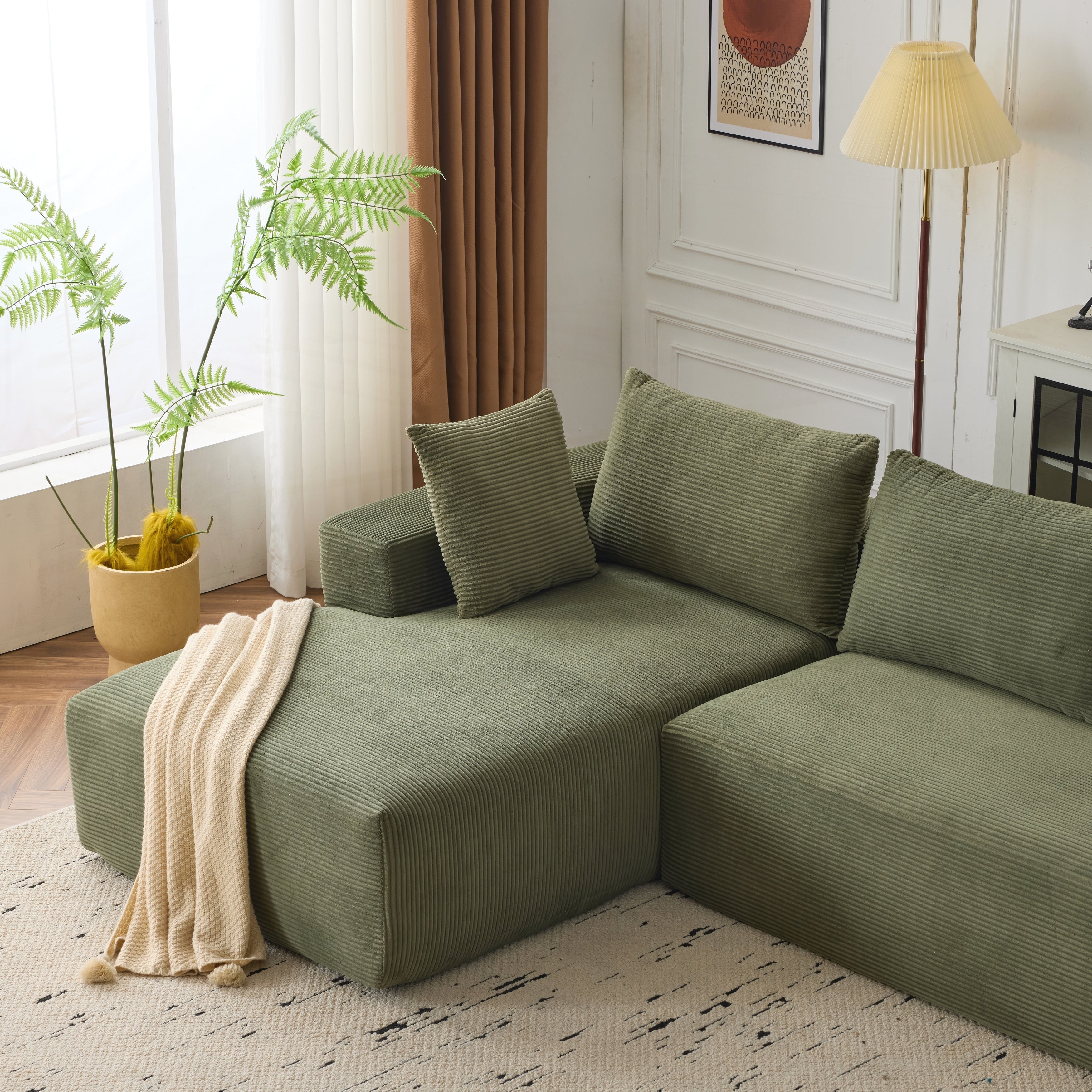 108X68 inch extra-deep modular sofa