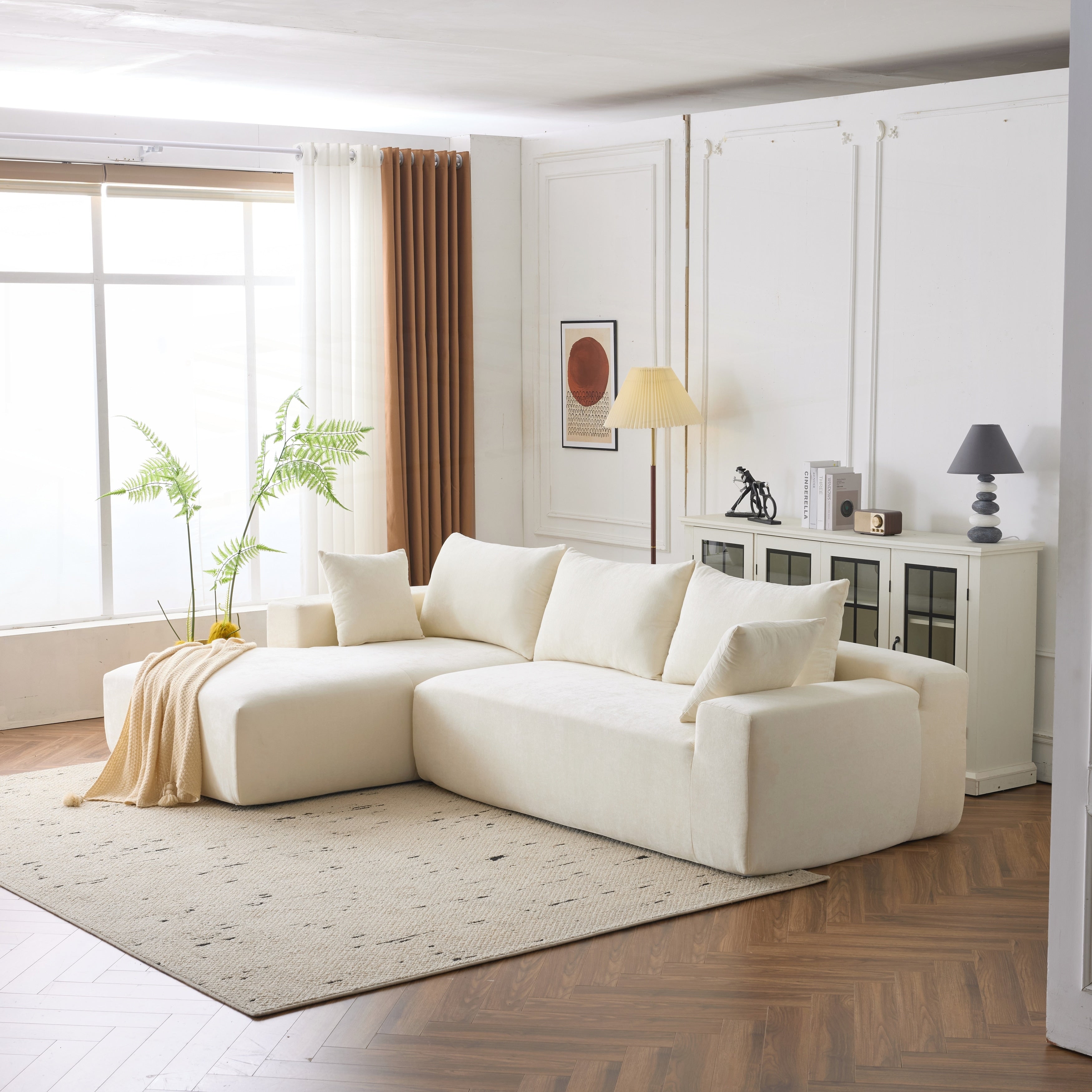 108X68 inch extra-deep modular sofa