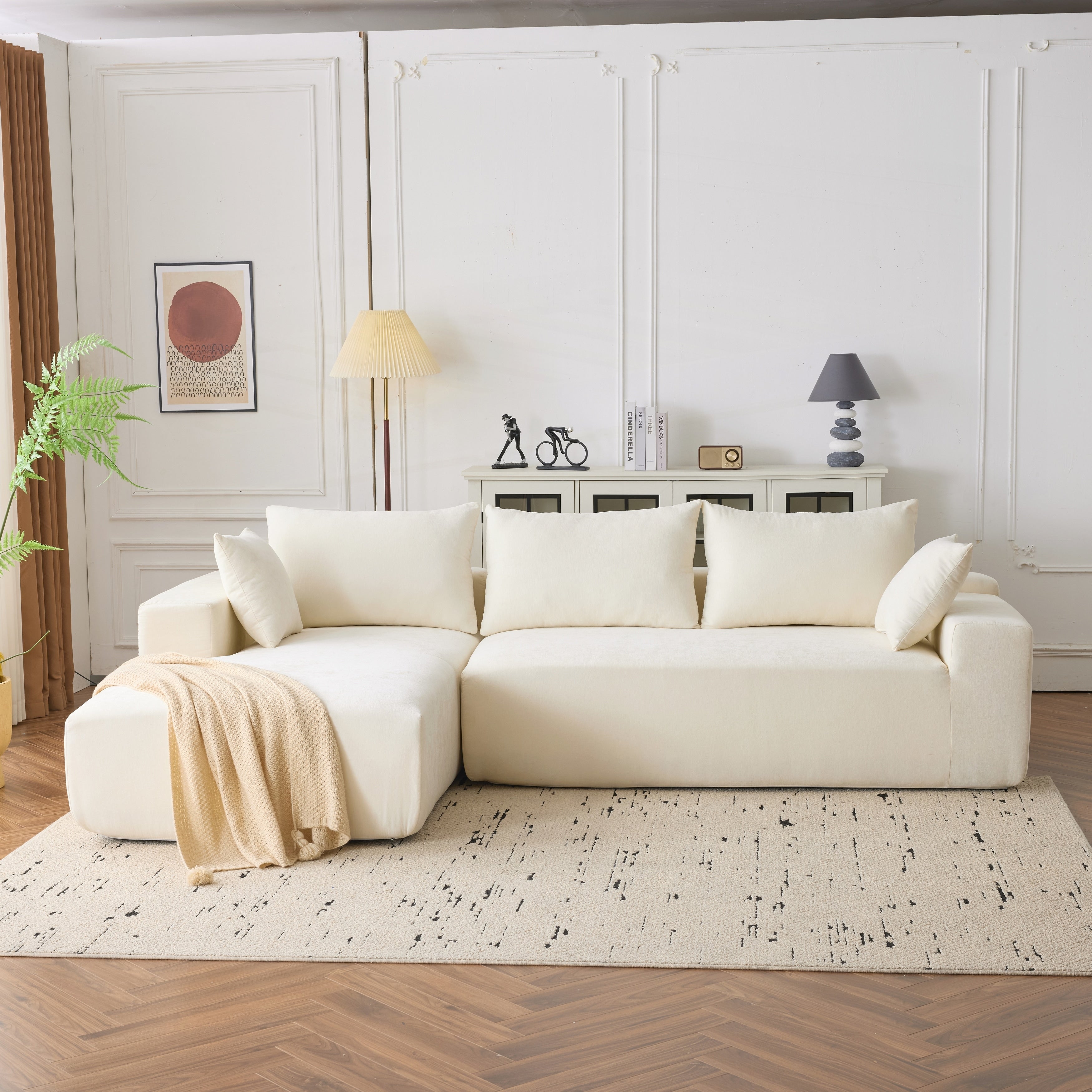 108X68 inch extra-deep modular sofa