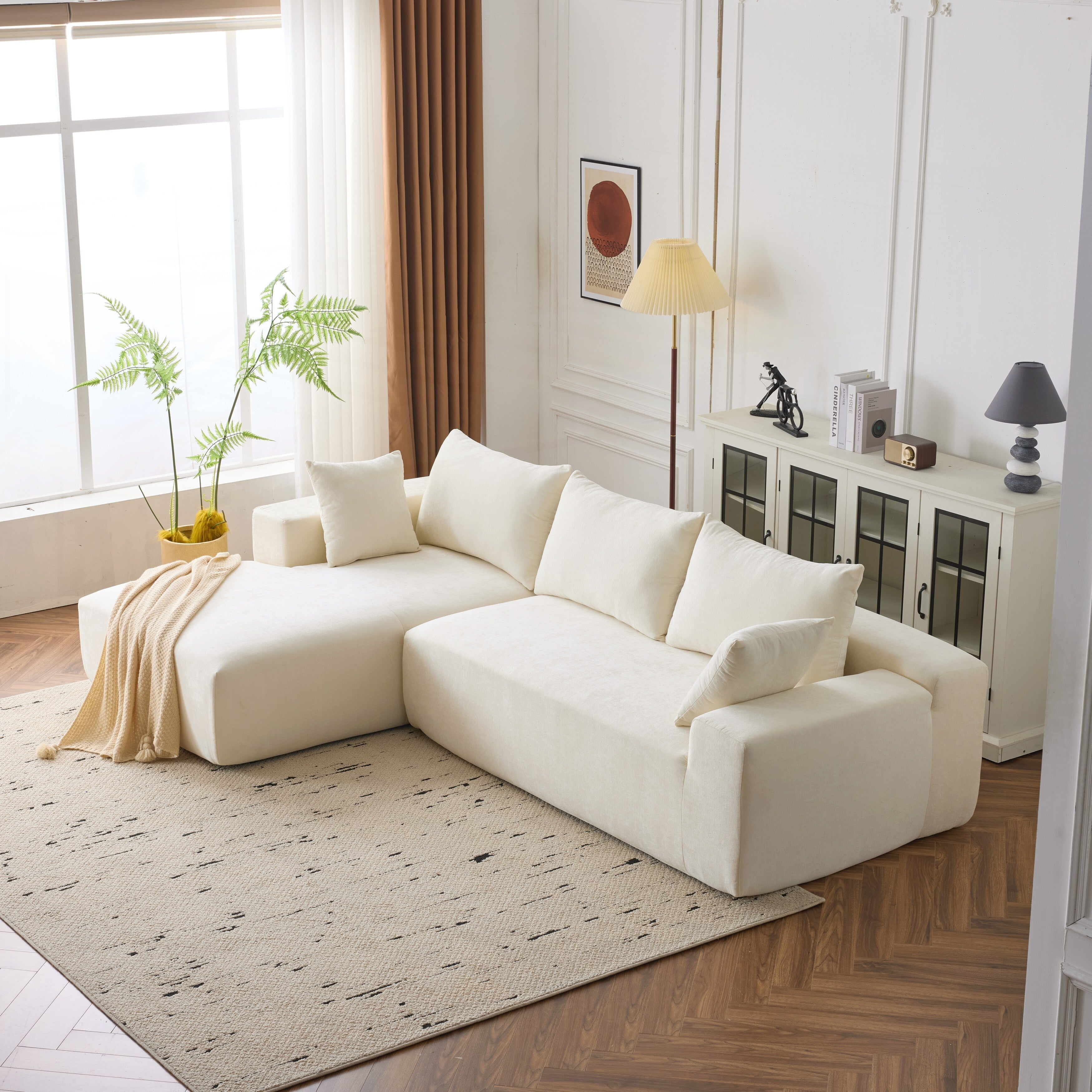 108X68 inch extra-deep modular sofa