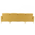 110inch L-Shape Convertible Sectional Sofa Couch