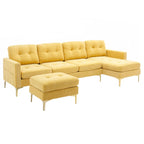 110inch L-Shape Convertible Sectional Sofa Couch
