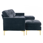 110inch L-Shape Convertible Sectional Sofa Couch