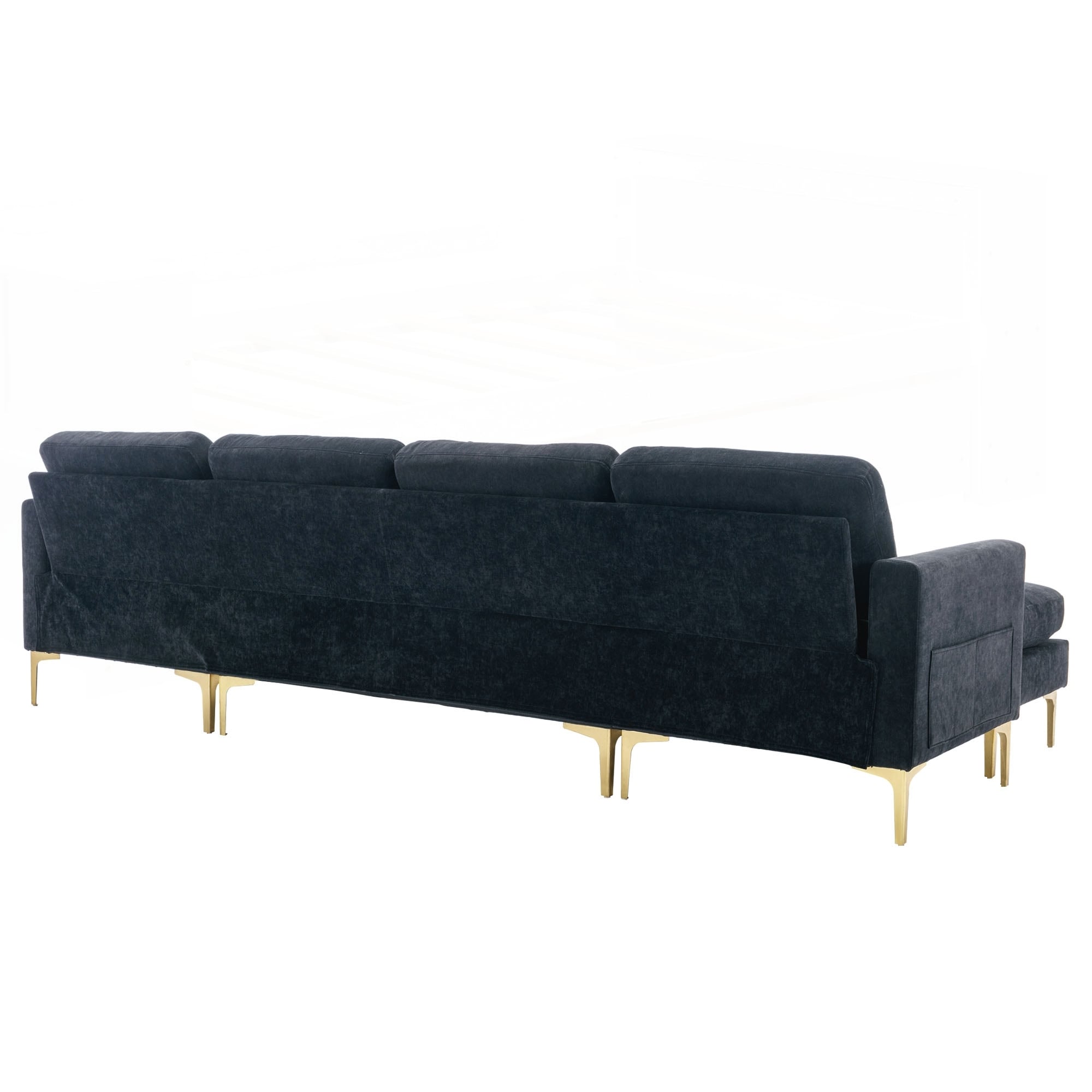 110inch L-Shape Convertible Sectional Sofa Couch