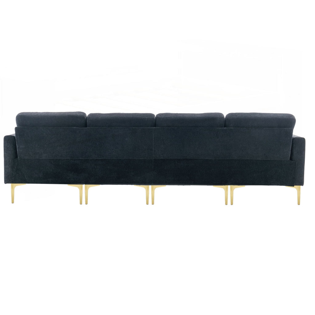 110inch L-Shape Convertible Sectional Sofa Couch