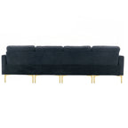 110inch L-Shape Convertible Sectional Sofa Couch