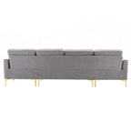 110inch L-Shape Convertible Sectional Sofa Couch
