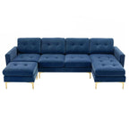 110inch L-Shape Convertible Sectional Sofa Couch