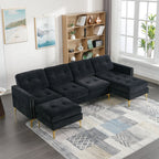 110inch L-Shape Convertible Sectional Sofa Couch