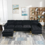 110inch L-Shape Convertible Sectional Sofa Couch